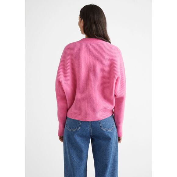 & Other Stories Pink Oversized Cardigan XS - Picture 2 of 10